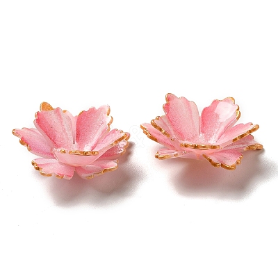 Gloden Edge Flower Bead Cap SACR-C002-37-1