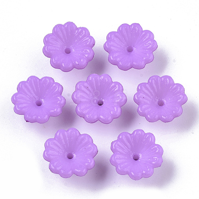 Opaque AS Plastic Bead Caps MACR-T039-019C-1
