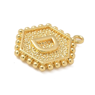 Brass Pendants KK-B126-01G-D-1