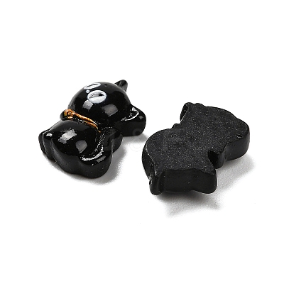 Halloween Opaque Resin Cabochons CRES-I045-01B-1