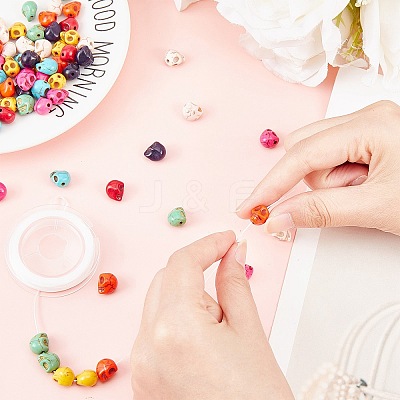 DIY Halloween Themed Stretchy Bracelet Making Kits DIY-SC0014-25A-1