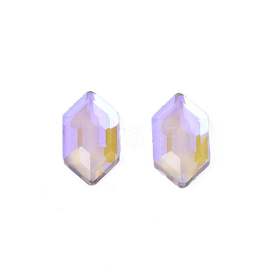 Glass Rhinestone Cabochons MRMJ-N027-044B-1