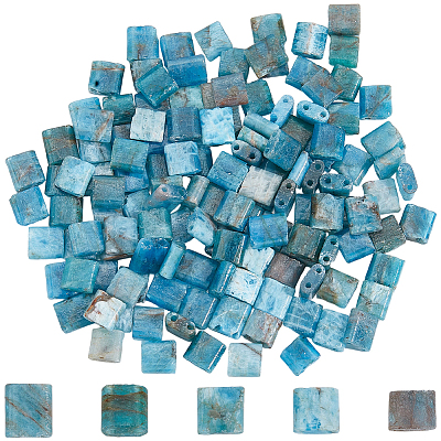 2 Strands Natural Apatite Beads Strands G-SC0003-71-1