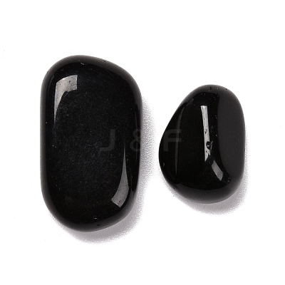 Natural Obsidian Beads G-O029-08H-1