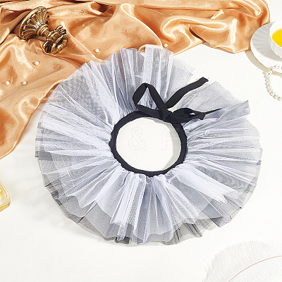 Polyester Mesh Collar AJEW-WH0556-97A-1