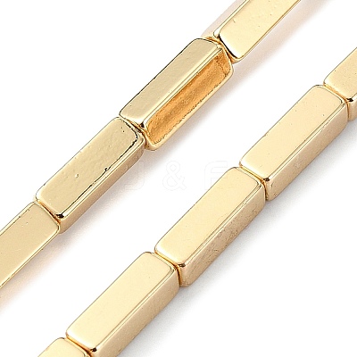 Electroplated Synthetic Non-magnetic Hematite Beads Strands G-I360-Y02-02-1