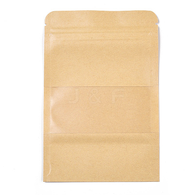 Resealable Kraft Paper Bags X-OPP-S004-01C-1