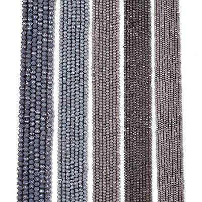 Opaque Solid Color Imitation Jade Glass Beads Strands LS-EGLA-A044-P3mm-D10-1