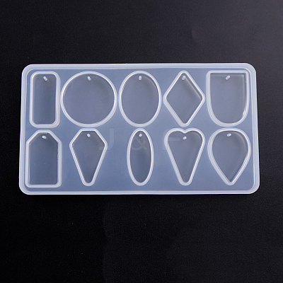 Pendant Silicone Molds X-DIY-F024-06-1