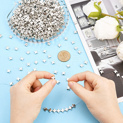 600Pcs CCB Plastic Beads CCB-PA0001-17P-1