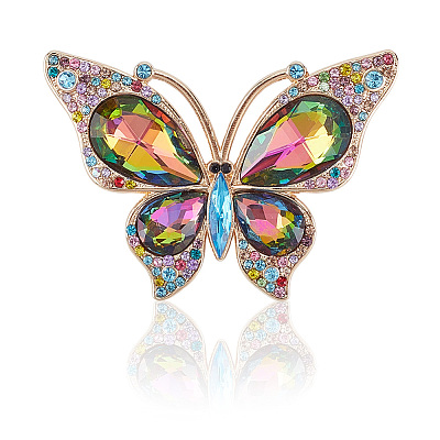 1Pc Alloy Rhinestone Cabochons FIND-CP0002-99A-1