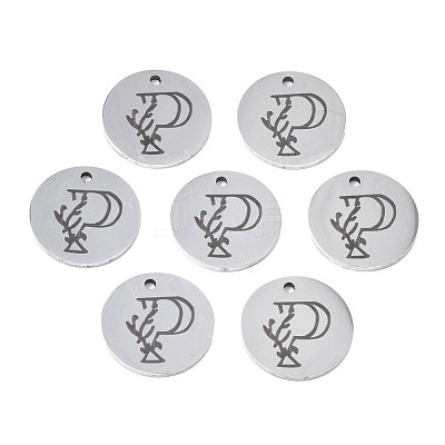 Non-Tarnish 304 Stainless Steel Charms STAS-T059-26P-P-1