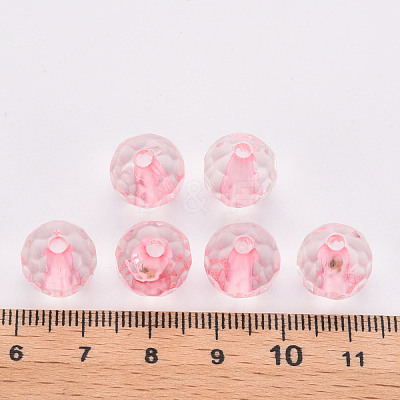 Transparent Acrylic Beads TACR-S154-10A-26-1