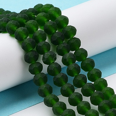 Transparent Glass Beads Strands EGLA-A034-T10mm-MD24-1