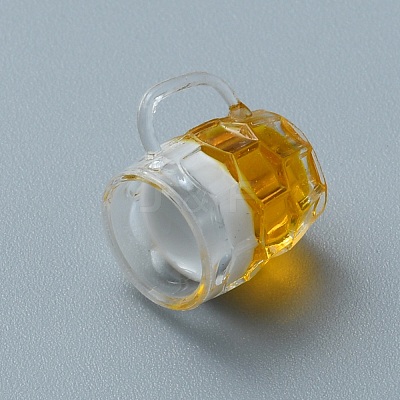 Resin Mini Dollhouse Beer Simulation Food RESI-WH0029-31-1