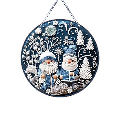 DIY Diamond Painting Pendant Decoration Kits PW-WG2214C-01-1