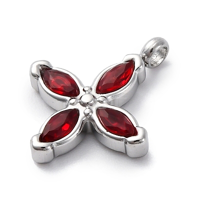 304 Stainless Steel Pendants STAS-C118-01P-04-1