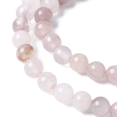 Natural Violet Strawberry Quartz Beads Strands X-G-P530-B02-01-1