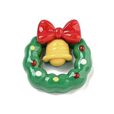 Christmas Theme Opaque Resin Decoden Cabochons LS-CRES-B022-05J-1