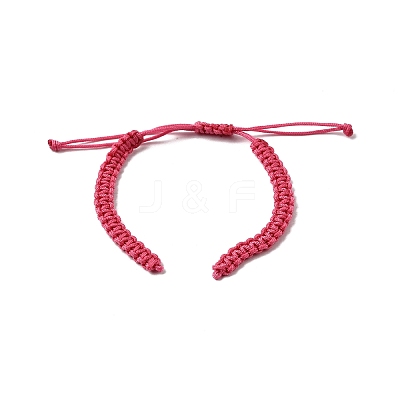 Braided Nylon Cord Bracelet Making AJEW-CJ0001-83-1