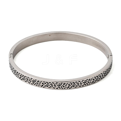 304 Stainless Steel Hinged Bangles BJEW-D408-21P-1