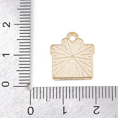 Valentine's Day Alloy Enamel Pendants ENAM-I084-01KCG-15-1