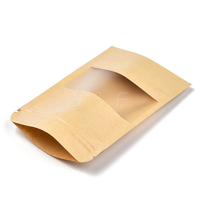 Resealable Kraft Paper Bags OPP-S004-01C-1