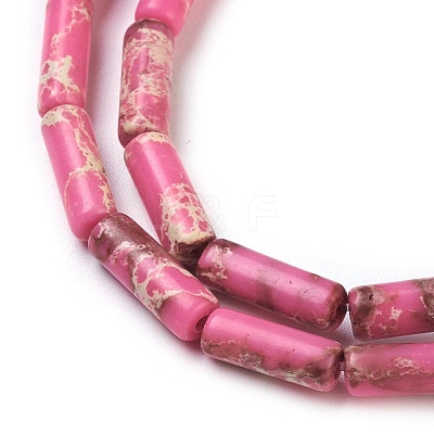 Synthetic Imperial Jasper Beads Strands G-L496-A01-1