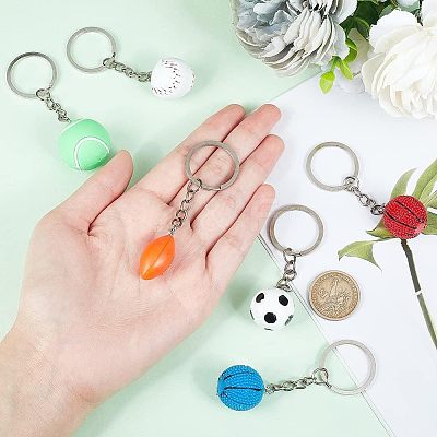 Resin & Plastic Pendants Keychains KEYC-OC0001-30-1