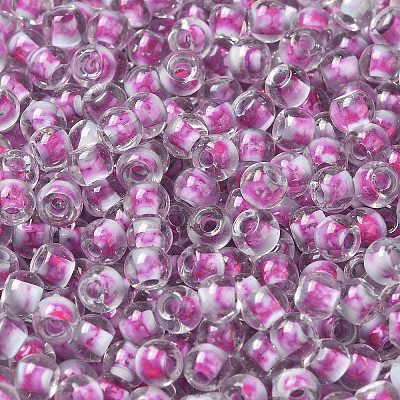 Transparent Glass Round Seed Beads X1-SEED-B001-05A-29-1