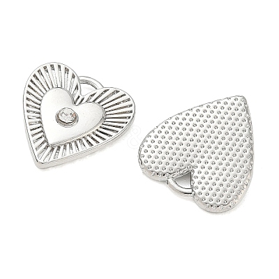 Alloy Rhinestone Pendants FIND-D044-26P-1