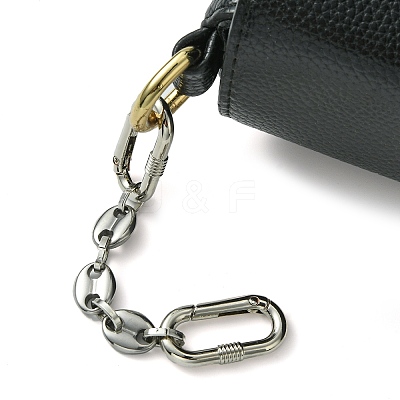 304 Stainless Steel Oval Link Bag Extender Chains AJEW-BA00131-1