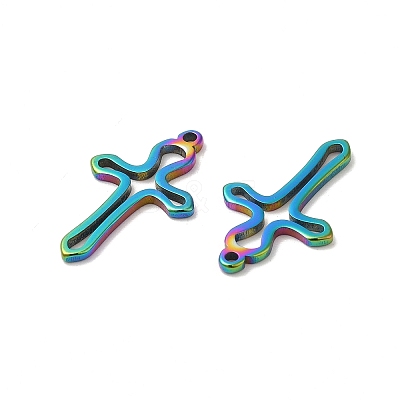 304 Stainless Steel Pendants STAS-H214-17RC-1