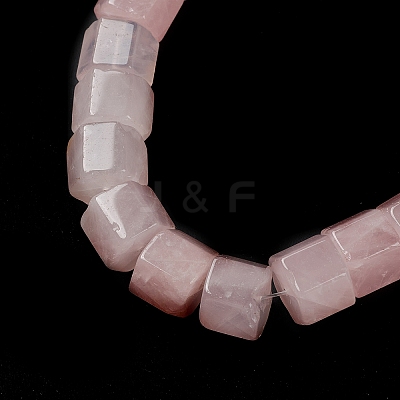 Natural Rose Quartz Beads Strands G-C026-B01-1