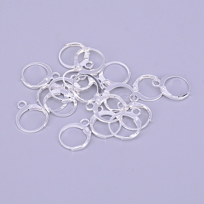 Brass Leverback Earring Findings KS-TAC0003-12S-1