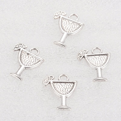 Tibetan Style Alloy Cocktail Pendants LS-TIBEB-A14275-AS-FF-1