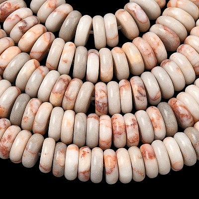 Natural Red Netstone Beads Strands G-G329-A09-3x8mm-1
