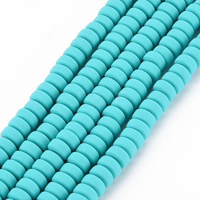 Handmade Polymer Clay Beads Strands CLAY-N008-008-77-1