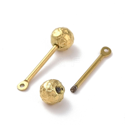 Ion Plating(IP) 304 Stainless Steel Threaded Ball Eyepin STAS-M330-01B-G-1