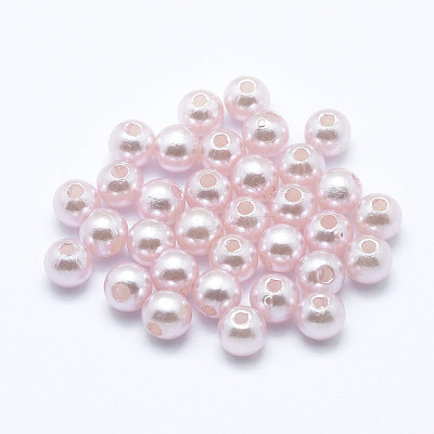 Imitation Pearl Acrylic Beads PL609-23-1