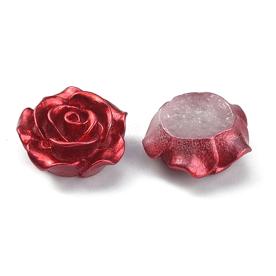 Opaque Resin Cabochons CRES-WH0010-032B-03-1