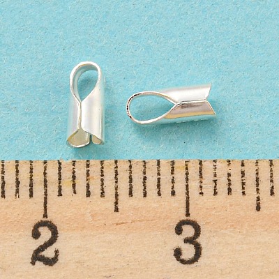 925 Sterling Silver Cord End STER-Q191-09S-1