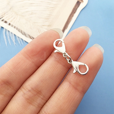 Double-headed Lobster Claw Clasps PW-WG0955E-02-1