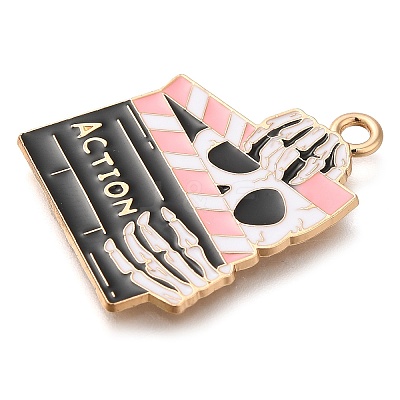 Alloy Enamel Pendants ENAM-Q508-03C-1