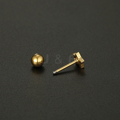 Star 316L Surgical Stainless Steel Cartilage Earrings FS-WG6A06F-02-1