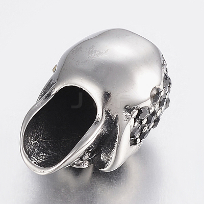 304 Stainless Steel Rhinestone Beads STAS-H446-90AS-1