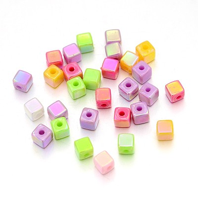 Acrylic Beads X-PL337AB-1