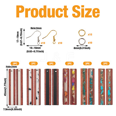 DIY Earring Making Kit DIY-TA0005-25-1