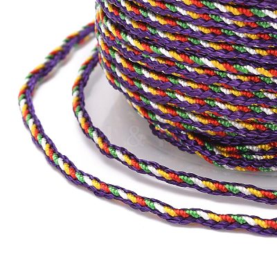 Multi-Color Decorative Braided Nylon Cord NWIR-Z003-E13-1