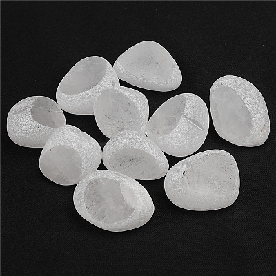 Natural Quartz Crystal Dinosaur Egg Display Decorations PW-WGE8BAF-04-1